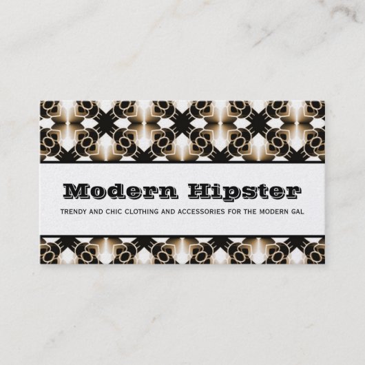 Carte de visite d'extravagance radieuse, Or (Devant)