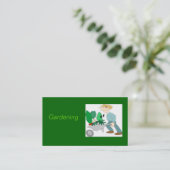Carte De Visite dh_landscape_clipart [1], faisant du jardinage (Debout devant)