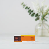 Carte de visite d'Halloween (Debout devant)