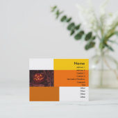 Carte de visite d'Halloween (Debout devant)