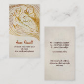 carte de visite d'humains (Devant / Derrière)