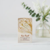 carte de visite d'humains (Debout devant)