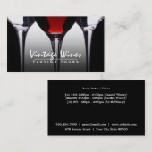 Carte De Visite Di Vino | VINTAGE II (Devant / Derrière)