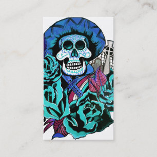 Carte De Visite dia de los muertos