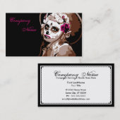Carte De Visite dia de los muertos (Devant / Derrière)