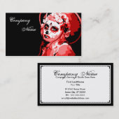 Carte De Visite dia de los muertos (Devant / Derrière)