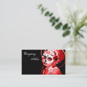 Carte De Visite dia de los muertos (Debout devant)