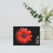 Carte De Visite DIABLE ROUGE - Noir (Debout devant)