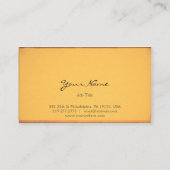 Carte De Visite Diable vintage (Dos)