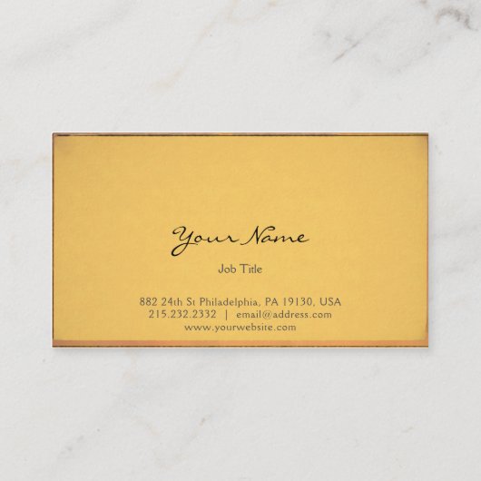 Carte De Visite Diable vintage (Dos)