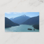 Carte De Visite Diablo Lake Washington State Nature Photography (Dos)