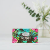 Carte De Visite Diadème minable de jardin d'Aqua de (Debout devant)