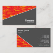 Carte De Visite Diagonal V3 - 70pc Grey - Abstrait 080716(011) (Devant / Derrière)