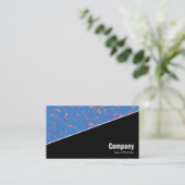 Carte De Visite Diagonal V3 - Noir - Abstrait 080716(1) (Debout devant)
