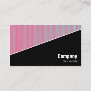 Carte De Visite Diagonal V3 - Noir - Abstrait 090716(06)
