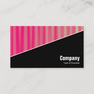 Carte De Visite Diagonal V3 - Noir - Abstrait 090716(07)