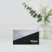 Carte De Visite Diagonal V3 - Noir - Bulles de savon (Debout devant)