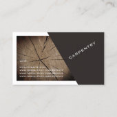 Carte De Visite Diagonale et cadre modernes de couverture de (Dos)