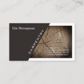 Carte De Visite Diagonale et cadre modernes de couverture de (Devant)