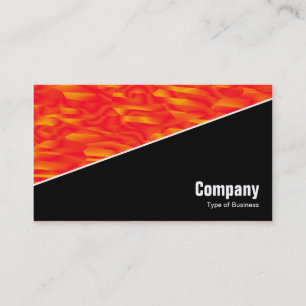 Carte De Visite Diagonale V3 - Noir - Abstrait 080716(011)