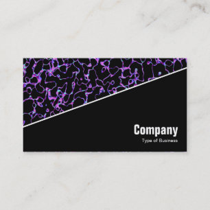 Carte De Visite Diagonale V3 - Noir - Abstrait 080716(3)