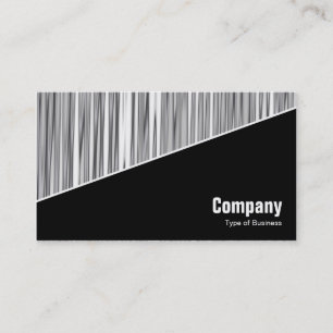 Carte De Visite Diagonale V3 - Noir - Abstrait 130716(02)