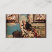 Carte De Visite DIALECTIQUE, bleu vert brun, gris (Dos)