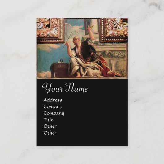 Carte De Visite DIALECTIQUE, noir (Devant)