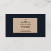 Carte De Visite Diamant (Dos)