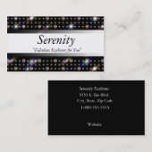 Carte De Visite Diamant 200 de Bling (Devant / Derrière)