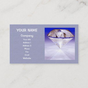Carte De Visite Diamant étincelant