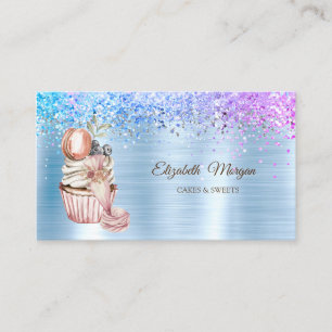 Carte De Visite Diamants, Cupcake, Douceurs, Outil de boulangerie 