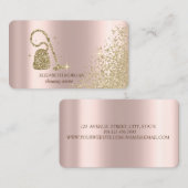 Carte De Visite Diamants Élégants, Nettoyeur de vide Maison de net (Devant / Derrière)