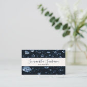 Carte De Visite Diamants en chute (Debout devant)