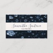 Carte De Visite Diamants en chute (Devant)