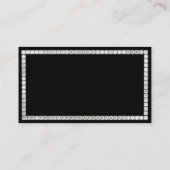 Carte De Visite Diamants noirs (Dos)