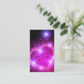 Carte De Visite Diamants roses (Debout devant)