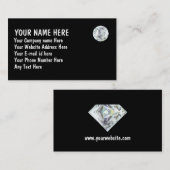 CARTE DE VISITE DIAMOND (Devant / Derrière)