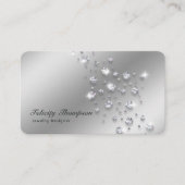 Carte De Visite Diamond Jewelry Designer QR Code (Devant)