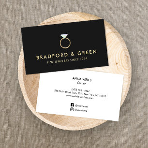 Carte De Visite Diamond Ring Bijoux fins