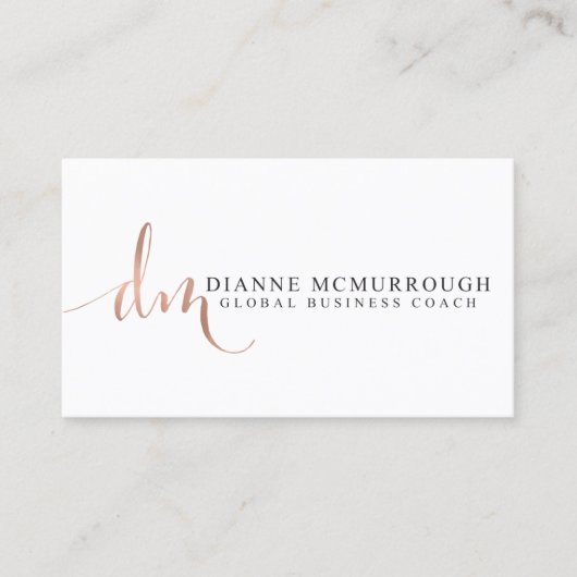 Carte De Visite Dianne McMurrough (Devant)