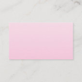 Carte De Visite Diapeurs pour Bébé Diaper Raffin Insérer (Dos)