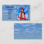 Carte De Visite Diapositive (Devant / Derrière)