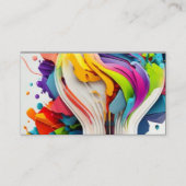 Carte De Visite Diapositive couleur (Devant)