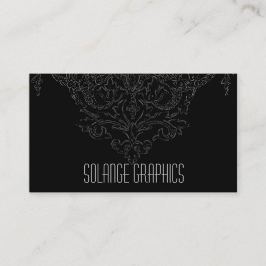 Carte de visite d'icône (Devant)