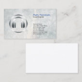 Carte de visite d'icône pour écouteurs de l'ingéni (Devant / Derrière)