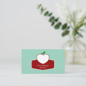 Carte De Visite Dietician Weight Management Business Cards (Debout devant)