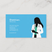 Carte De Visite Dietitian - Nutrition Care (Dos)