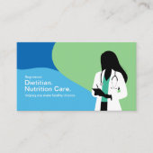 Carte De Visite Dietitian - Nutrition Care (Devant)