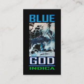 CARTE DE VISITE DIEU BLEU INDICA (Dos)